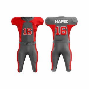 Tenues de football américain sur mesure, design personnalisé, coupe confortable, ensemble de football pour activités sportives en plein air - Product Image 2