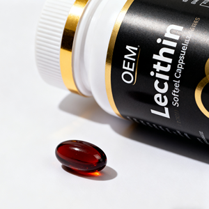 Sojalecithine <span class=keywords><strong>Softgel</strong></span> Capsules - Rechtstreeks van de fabriek - 42g Lecithine per 100g - Voor volwassenen - Aangepaste formuleringen beschikbaar - Product Image 5