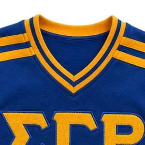 Women's Sigma Gamma Rho Vintage 90s <b>Sweatshirt</b> Custom Embroidered Crew Neck Pullover <b>Retro</b> Style Sorority Apparel Casual Fashion - Product Image 3