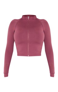 Conjunto de Yoga de Invierno para Mujer, Tallas Grandes, al por Mayor, Chaqueta Ajustada de Manga Larga y Sujetador Deportivo, Ropa de Gimnasio y Fitness - Product Image 5