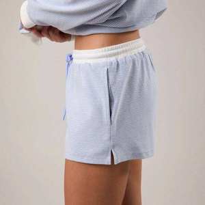 <b>Custom</b> Logo New Designer Fashion Women's Summer Stripe Shorts Casual Running Drawstring <b>Boxer</b> Shorts Manufacturer - Product Image 4