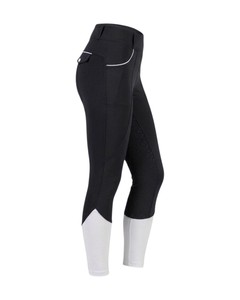 Leggings de equitación para mujer, cintura alta, asiento completo con agarre de silicona, pantalones de equitación, fabricante y proveedor OEM - Product Image 1