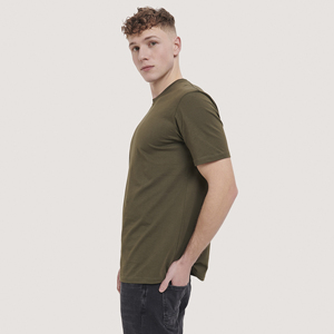T-shirt Homme Oversize Personnalisable 100% Coton Grande Taille 10, Coupe Boxy Épaules Tombantes, Tissu Lourd, Style Décontracté d'Été, Vierge - Product Image 3