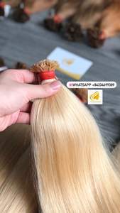 Extensions de cheveux à bandes adhésives lisses en kératine 100% cheveux vierges vietnamiens, prix de gros avec style lisse d'usine - Product Image 5