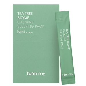 FARMSTAY Tea Tree Biome Calming Sleeping Pack 4ml*20 - Product Image 1