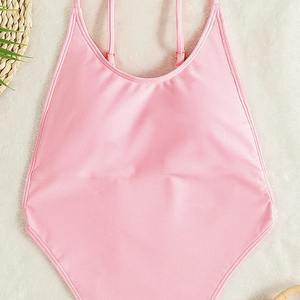 Maillots de bain pour femmes à prix avantageux, taille adulte, personnalisez votre propre maillot de bain imprimé, maillot de bain une pièce pour femmes avec taille OEM - Product Image 5