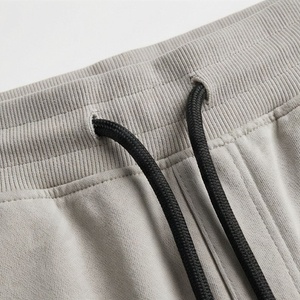 Pantalones Cortos Deportivos de Verano de Alta Calidad para Hombre, Estilo Casual de Lona, Logotipo Personalizado Impreso, MOQ Bajo, Color Sólido, Precio de Fábrica - Product Image 4