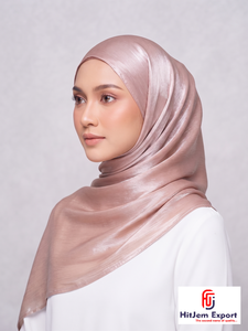 Pañuelo Hijab Personalizado Zimmy Choo, Pañuelo para la Cabeza con Sensación de Seda Premium, Suave, Fabricante Textil de Etiqueta Privada OEM ODM en India - Product Image 4