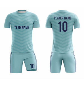 Conjunto de Camisetas de Fútbol Sublimadas Personalizadas para Adultos Unisex, Poliéster que Absorbe la Humedad, Nombre del Equipo, 10 Camisetas de Manga Corta con Cuello Redondo para Todas las Temporadas - Product Image 3