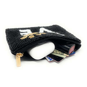 กระเป๋าใส่เหรียญอเนกประสงค์ ปี 2024 ลายอุ้งเท้ารัก ดีไซน์สวยงาม ทำด้วยมือ ประดับลูกปัด หลากสี ใช้ได้ทั้งผู้หญิงและผู้ชาย เป็นมิตรต่อสิ่งแวดล้อม ทนทาน คุณภาพสูง - Product Image 3