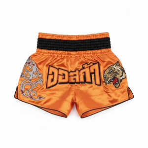 Men's Muay Thai Fight Shorts for MMA Training <b>Cage</b> Fighting Grappling Kickboxing-Martial Arts Clothing - Product Image 1
