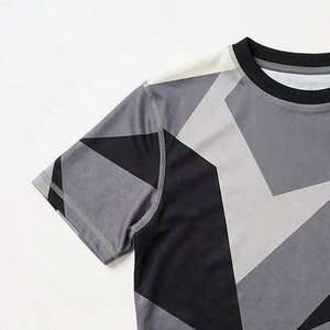 New Sales Custom Logo Sublimation Colors High Quality <b>100</b>% Cotton <b>Polyester</b> Men's Casual Half Sleeve T-shirt Plain O-neck Shirts - Product Image 6