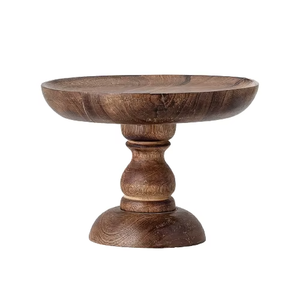 Premium <b>Rustic</b> <b>Wooden</b> Vintage Looked Handmade Eco-Friendly Non-Stick Cake Stand with Customizable Color Shape for Event Planners - Product Image 3