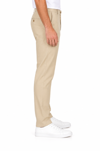 Pantalon habillé décontracté professionnel pour homme, respirant, coupe droite, taille régulière, grandes tailles, hiver, style moderne, en toile de coton - Product Image 2