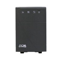 POWERCOM BNT-2000VA 2000VA 2KVA UPS Monofásico Interactivo con la Red, Sistema de Alimentación Ininterrumpida para Computadora, Pantalla LED, AVR, Batería