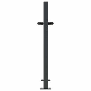 ประตูรั้วเหล็กสีแอนทราไซต์ ขนาด 39.4x39.4 ซม. ลายหญ้าแบบพิเศษ - Product Image 5