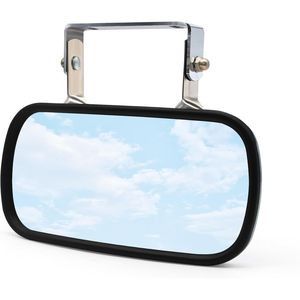 Specchio Convesso in Acciaio Inox 8 x 4 Pollici, Design Rettangolare per Molteplici Scenari, Migliora la Visibilità di Trattori, Barche, Auto - Product Image 1