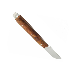 Cuchillo de cera para laboratorio dental de 17.5 cm con mango de madera y hoja de acero inoxidable, herramienta manual para mezclar, modelar y tallar. - Product Image 2