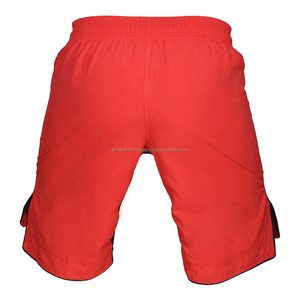 Meilleure vente Short de combat en maille avec logo personnalisé en polyester respirant pour hommes Short en maille personnalisé double couche d'entrejambe de 5 pouces avec poches - Product Image 4