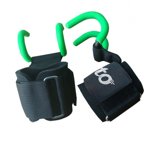 Correas de Soporte para Muñecas con Gancho en J Recubiertas de Color, Resistentes, para Levantamiento de Pesas, Venta al Por Mayor - Product Image 3