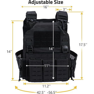 Chaleco Táctico de Alta Calidad, Nuevo Estilo 2026, Chaleco Portaplacas Táctico, Diseño Personalizado - Product Image 5
