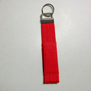 พวงกุญแจเข็มขัดสีส้มดำพร้อมห่วงโลหะสำหรับฝึกศิลปะการต่อสู้ - Product Image 6