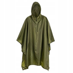 Unisex Clear Waterproof Polyester Nylon Poncho <b>Raincoat</b> Zipper Breathable Eco-Friendly Soft Shell Lightweight Poncho <b>Raincoat</b> - Product Image 3