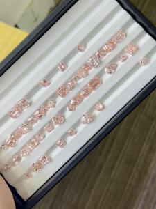 Venta al por Mayor de Diamantes Sueltos CONCEPTION DIA-2-9 de 1.65ct, Corte Princesa, Claridad VVS, Certificados por IGI, Cultivados en Laboratorio CVD, Color Rosa Fantasía, 1-8ct - Product Image 6