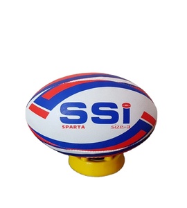 Professional Rugby Training Ball Size 3 Durable PU Rubber with Super Grip Hand Sewn All Weather for <b>Trainings</b> in India - Product Image 6