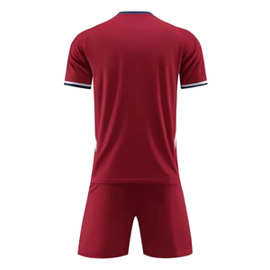 Tenue de club sportif professionnel, uniforme de football américain, léger et doux, 100% polyester imprimé, séchage rapide, manches courtes - Product Image 6