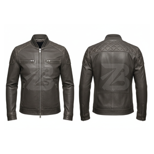 Customized Design <b>Punk</b> Leather <b>Jacket</b> Unisex Winter Breathable Plus Size Studded Comfortable Heavy Duty High Motorcycle - Product Image 3