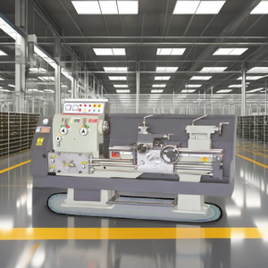 TECHNO PLUS Heavy Duty All Geared Lathe Machine 10’ft Bed Length 12" Centre Height 2" Bore Size along with Norton Gear Box - Product Image 1