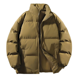 Premium Quality Factory Direct Wholesale Outdoor Solid Color Winter Coat Warm Thick Men's Jacket Coat Puffer Jacket for Men's - Product Image 6