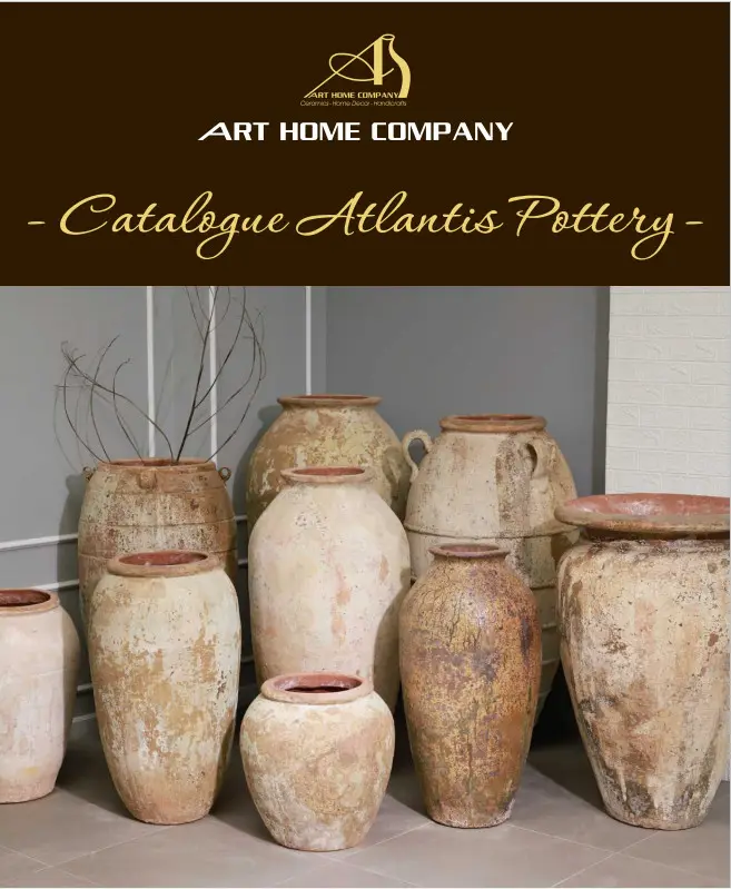 Atlantis Keramik Topf AN859H66 geeignet für Pflanzung Garten Dekoration und Schaffung von Mini-Landschaften