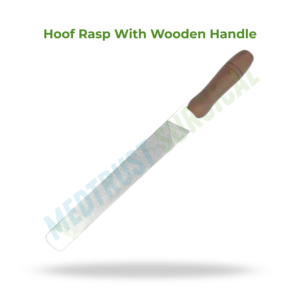 ที่ขูดกีบม้าพร้อมด้ามไม้ ขนาด 14 นิ้ว เครื่องมือดูแลกีบม้าสำหรับตัดแต่งกีบม้า - Product Image 2