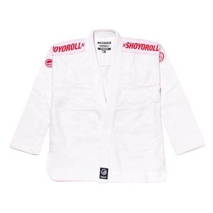 Kimono brésilienne en coton unisexe pour le karaté, le taekwondo et la lutte, avec logo personnalisé, uniforme d'arts martiaux OEM - Product Image 4