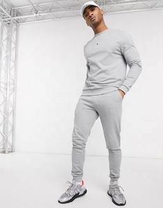 ชุดวอร์มผ้าคอตตอนผ้าฟลีซระบายอากาศได้ดีขนาดพิเศษออกแบบโลโก้ได้ตามที่ต้องการ - Product Image 1