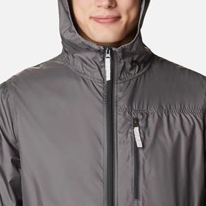 <b>Men</b> and Women's Waterproof <b>Letter</b> Pattern Sporty Windbreaker <b>Jacket</b> for Hiking Outdoor Gear - Product Image 4