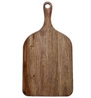 Talenan Kayu Persegi Panjang Desain Mewah Dengan Inlay Marmer Dan Desain Bergaris, Papan Keju Permukaan Anti Selip Untuk Penggunaan Dapur