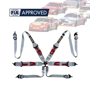 Harnais de sécurité TBRACING SPORT S 6 points FIA à dégagement rapide avec verrouillage à came en aluminium, logo personnalisé, commande en gros, marque, vente en gros - Product Image 2