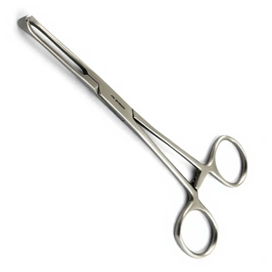 Pinces à tissus chirurgicales 15,5 cm, 4x5 dents, en acier inoxydable, instrument de maintien des tissus pour la gynécologie et la chirurgie médicale - Product Image 3