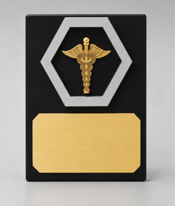 Premium Achievement Wooden <b>Plaques</b> Metal And Wood Recognition Awards Custom Celebration Trophy For Office And School Excellence - Product Image 2