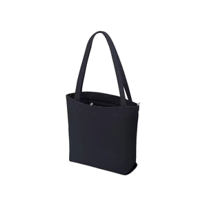 Sac fourre-tout en coton écologique pour femmes Logo personnalisé imprimé bas quantité minimale de commande direct usine vente en gros sac en toile recyclée avec poche à fermeture éclair - Product Image 6