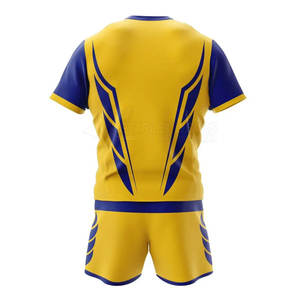 Uniforme de Rugby Ligero, Transpirable y Ecológico, de la Mejor Calidad, Hecho con Tela 100% Poliéster, Superventas - Product Image 3