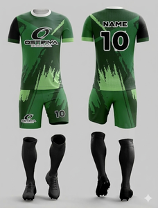 Ventes en gros de maillots de football pour hommes en polyester 100% personnalisés et bon marché, ensembles de maillots de football respirants, sublimation, service OEM pour adultes - Product Image 5