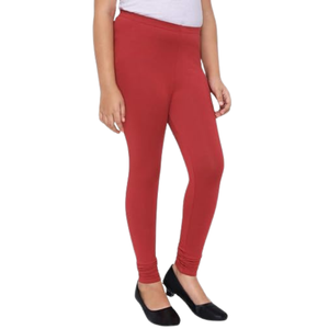 Pantalons décontractés pour filles, ensemble de leggings en coton, respirant, séchage rapide, respectueux de l'environnement, extensible, tricoté, EVERGREEN, vente en gros - Product Image 2