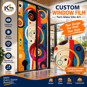 Film adhésif givré en PVC pour vitres, idéal pour la confidentialité, les cloisons de bureau et la décoration des entrées de magasins – Offre spéciale - Product Image 1