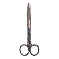Ciseaux à pansements manuels à motif floral vert, réutilisables, lot de 3 pièces, pour traumatologie et soins infirmiers