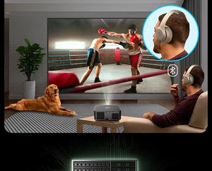 Meilleur projecteur de cinéma maison portable anti-poussière AUN U002 1080p 4K MINI 3D Smart TV Dropshipping Marque Pas Cher Faible Coût - Product Image 4