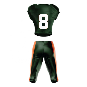 Conjunto de Uniforme de Fútbol Americano Deportivo para Equipos Deportivos, Transpirable, Absorbente de Humedad, Protección UV, Manga Corta - Product Image 6